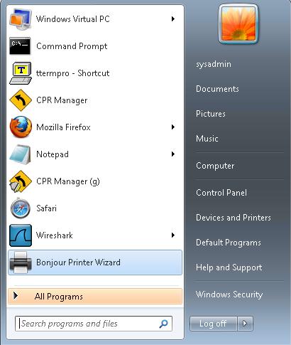 Bonjour for printing on parallels mac windows 10